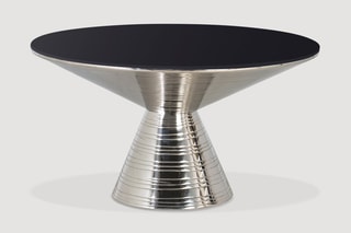Table basse -  Noir et doré