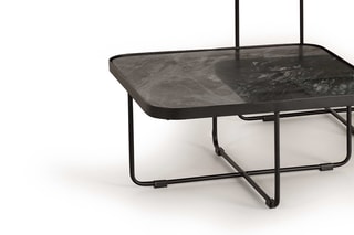 3 tables basses - Noir