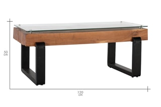 Table basse  -  Naturel
