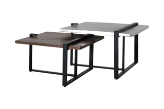 2 tables basses -  Cuivré