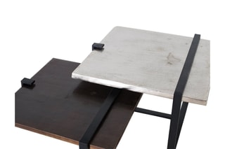 2 tables basses -  Cuivré