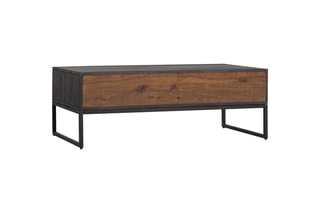 Table basse - Noir et marron
