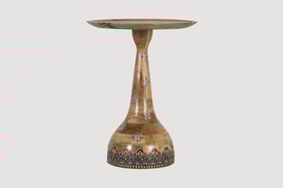 Table d’appoint en manguier massif - 51 x 64 x 42 cm