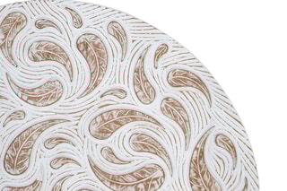 Panneau décoratif - Beige et blanc