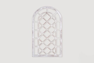 Miroir - Blanc et beige