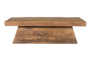 Table basse en manguier - 135 x 70 x 40 cm