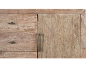 Buffet 2 portes en bois - 175 x 86 x 40 cm