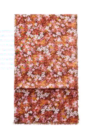 Foulard imprimé floral - Rose