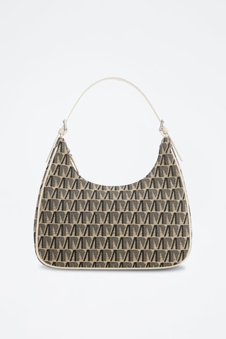 Sac porté épaule jacquard - Gris