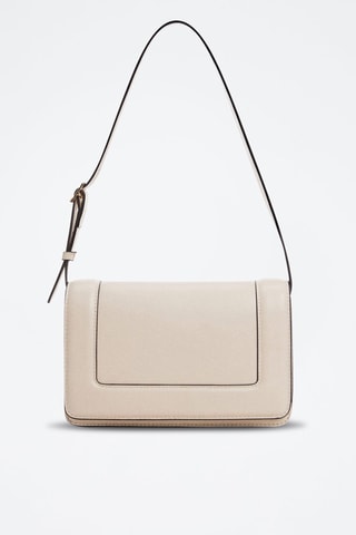 Sac bandoulière rabat - Blanc