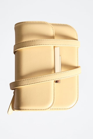 Sac bandoulière rabat - Jaune
