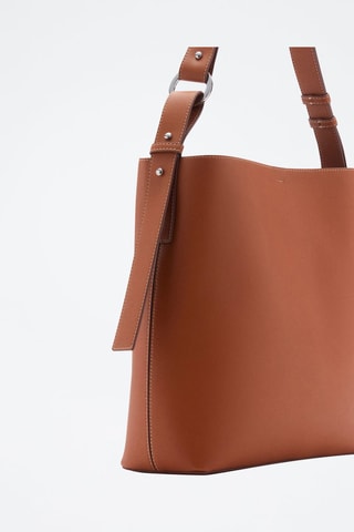 Sac cabas anse courte - Camel