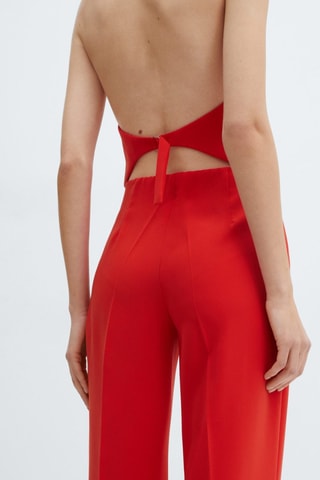 Gilet costume boutons - Corail