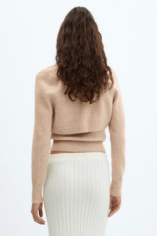Boléro maille - Sable
