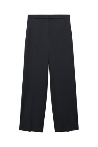 Pantalon wideleg taille basse - Noir