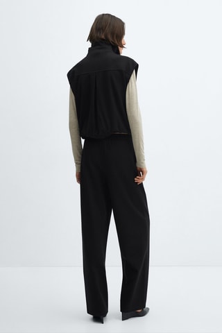 Pantalon droit - Noir