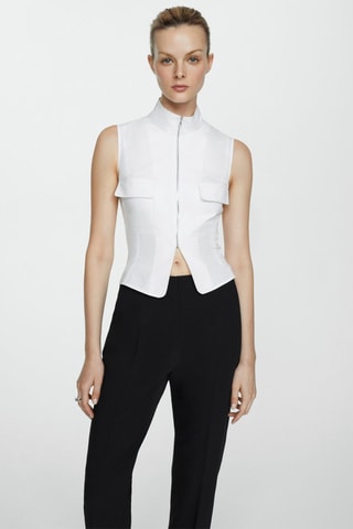 Pantalon à pinces - Noir