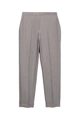 Pantalon droit costume - Gris