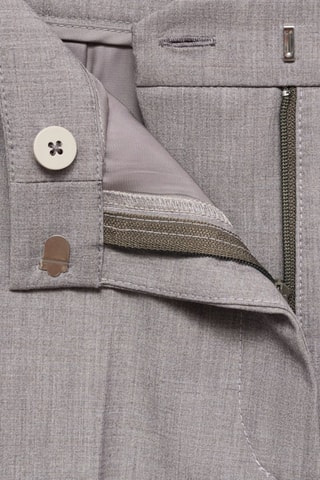 Pantalon droit costume - Gris