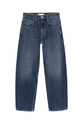 Jean Balloon taille haute - Bleu marine