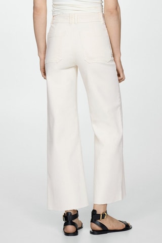Jupe-culotte Catherin - Blanc cassé