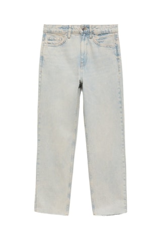 Jean Blanca droit crop - Bleu clair