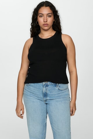 Jean Mom2000 mom taille haute - Bleu