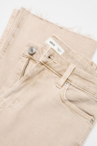 Jean flare crop Sienna - Sable