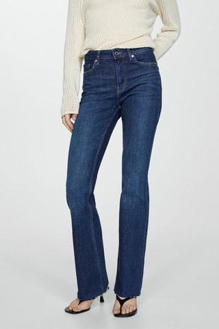Jean flare Fiona - Bleu marine