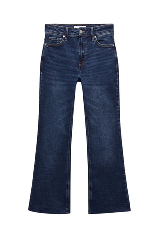 Jean flare crop Sienna - Bleu marine