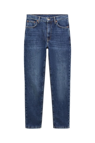 Jean slim crop Claudia - Bleu marine