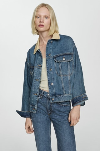 Jean droit taille normale - Bleu marine
