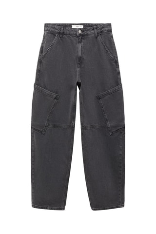 Jean cargo - Gris