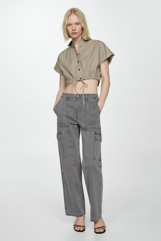 Jean cargo - Anthracite