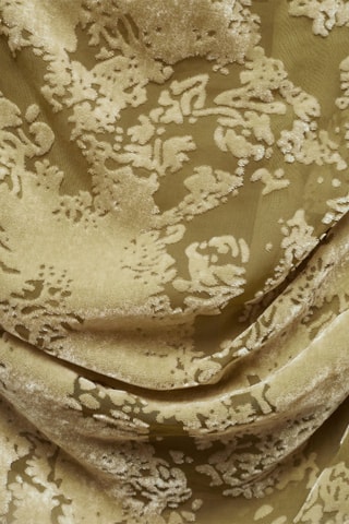 Top drapé détail velours - Vert