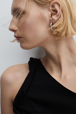 Top asymétrique - Noir