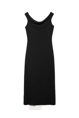Robe longue épaules dénudées - Noir