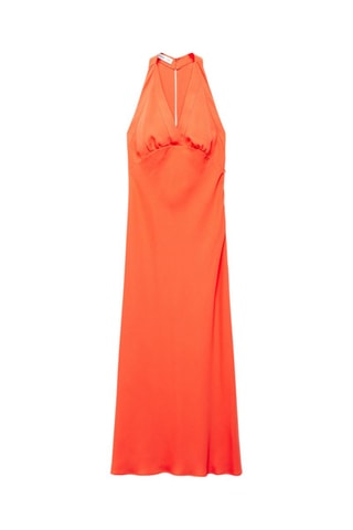 Robe dos croisé - Orange