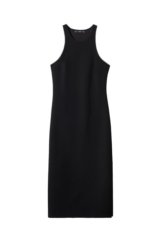 Robe midi ouveœure - Noir