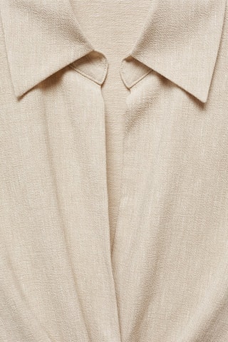 Robe détail noeud - Beige