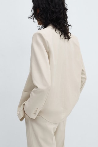 Veste costume poches - Beige