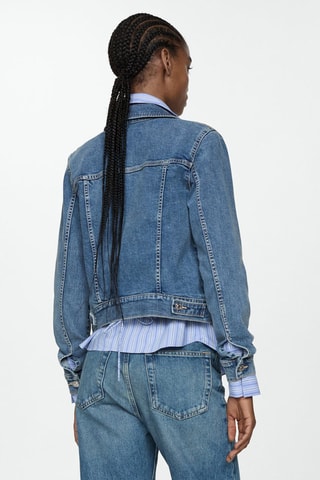Blouson en jean - Bleu