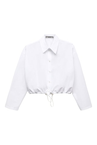 Chemise parachute coton - Blanc