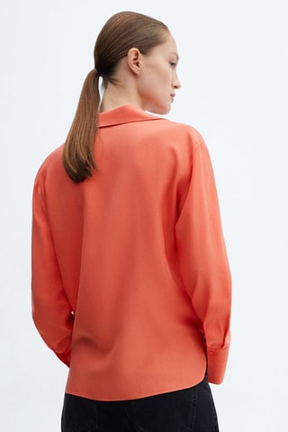 Chemise fluide Lyocell - Corail