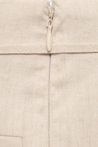 Short lin noeud - Beige