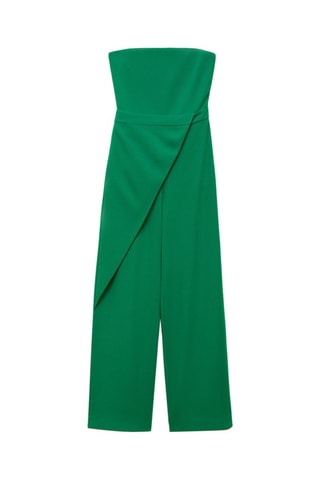 Combi-pantalon bustier - Vert