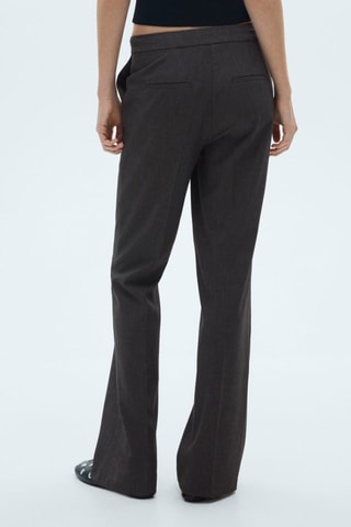 Pantalon de costume flare - Gris