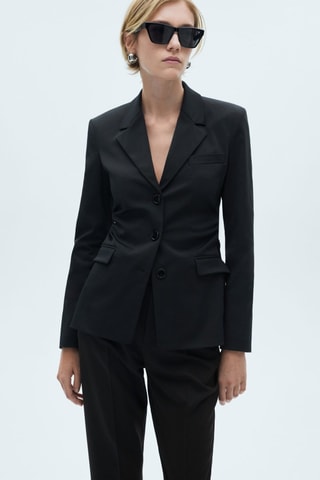 Pantalon de costume slim fit - Noir