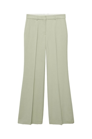 Pantalon costume Lyocell - Vert pastel