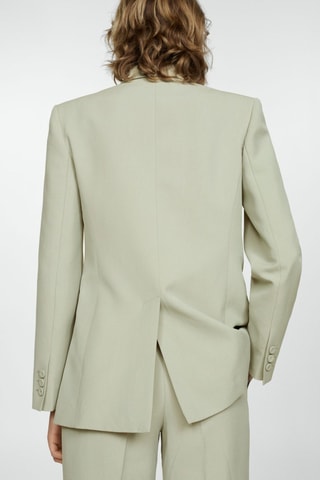 Blazer costume Lyocell - Vert clair